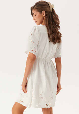 Slfdahlia Ss Short Broderi Dre