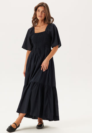 Slfdora Short Sleeve Ankle Dress