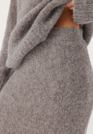 Slfgabella Hw Midi Knit Skirt