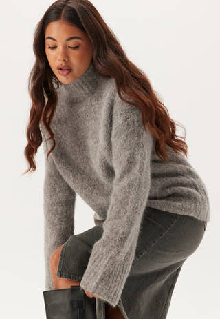 Slfgabella Ls Knit High-neck