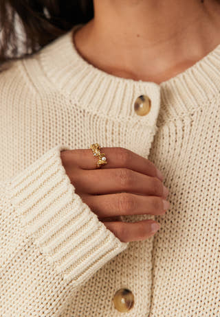 Slfivy Ls Knit O-neck Cardigan