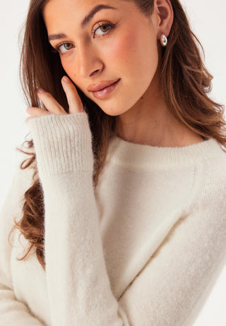 Slflulu Long Sleeve Knit O-Neck Sweater