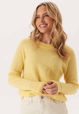 Slflulu LS Knit O-Neck