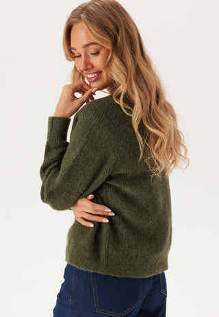 Slflulu Ls Knit Short Cardigan