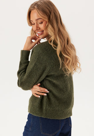 Slflulu Ls Strikket Kort Cardigan