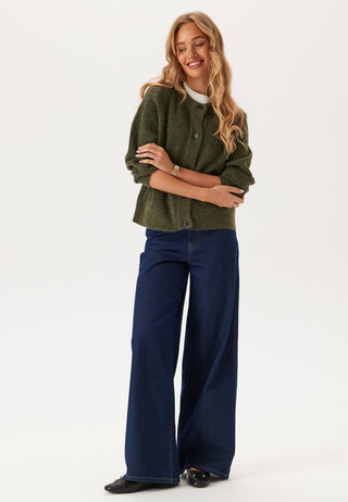 Slflulu Ls Strikket Kort Cardigan