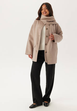 Slfpam Handmade Scarf Jacket