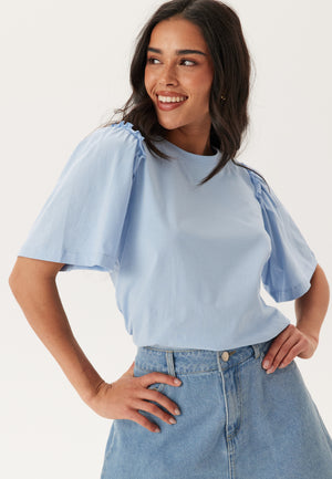 Slfpenelope 2/4 RUFFLE TEE NOO