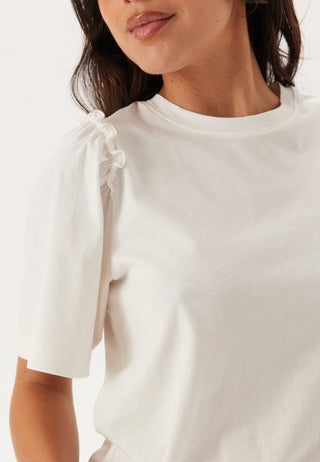 Slfpenelope 2/4 Ruffle T-skjorte