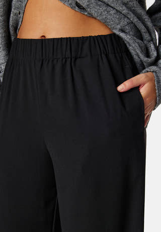 Slftinni-relaxed Mid Waist Wide Pant