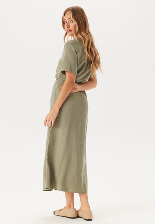Slfviva-damina Ss Ankle Sun Kjole
