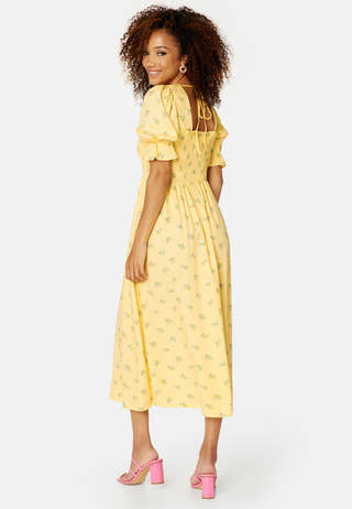 Ulrikke Smock Midi Dress