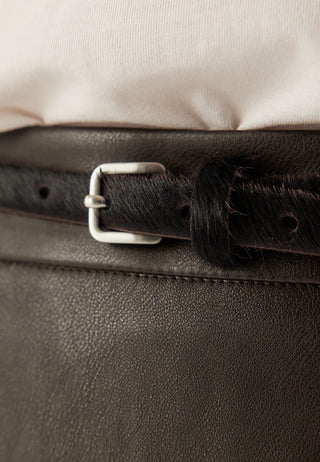 Slfcaroline Slim Cow Belt