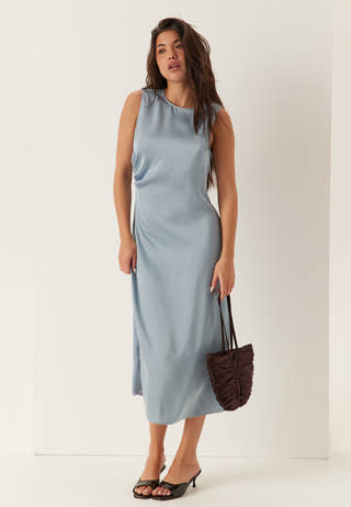 Slfchloe Slim Sl O-neck Midi Dress