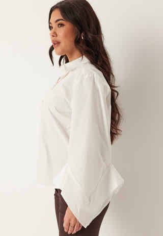 Slfdelia Relaxed Flounce Shirt