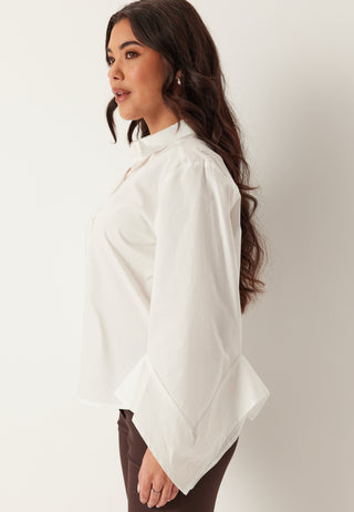 Slfdelia Relaxed Flounce Skjorte