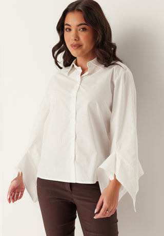 Slfdelia Relaxed Flounce Skjorte