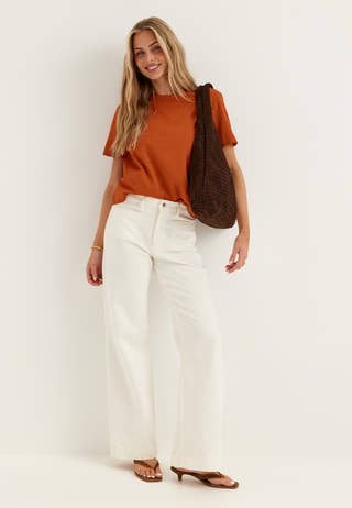 Slfessentail Boxy Tee