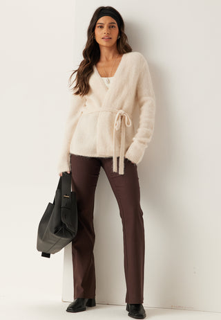 Slfgabella Ls Knit Belt Cardig