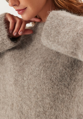 Slfgabriella Ls Knit New O-nec