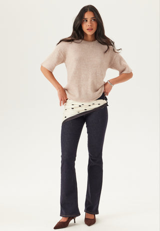 Slflulu 2/4 KNIT O-NECK KNIT O