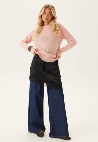 Slflulu LS Knit O-Neck