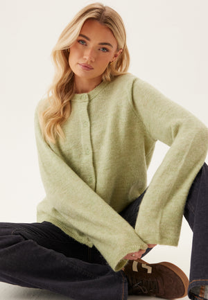 Slflulu New Ls Strikket Cardigan