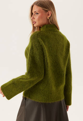 Slfmira Mohair Ls Knit High_x0