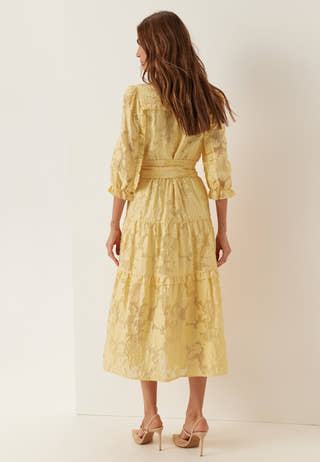 Slfsadie 3/4 Midi Dress