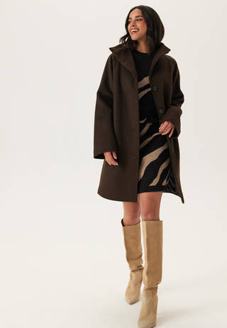 Slfvinni Wool Blend Coat