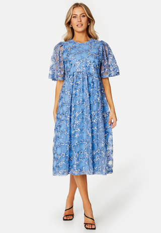 Justine 2/4 Midi Sequins Dress