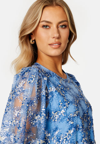 Justine 2/4 Midi Sequins Dress