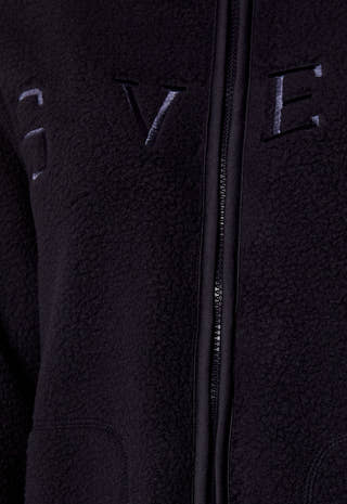 W. Pile Turtle Zip Sweat