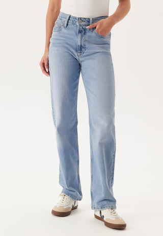 Layla High Rise Slim Straight Jeans