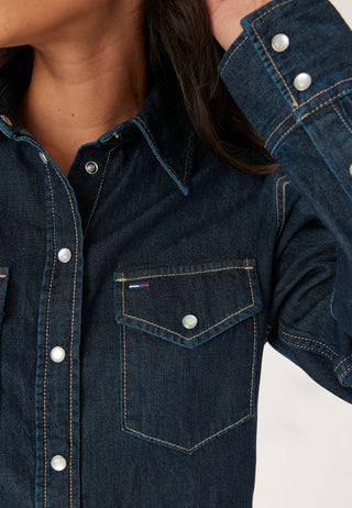 Regular Fit Ls Shirt Dark Blue