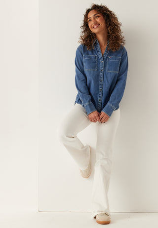 Regular Fit Denimskjorte