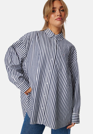 Tjw Ovs Pinstripe Shirt