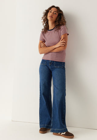 Tjw Slim Essential Rib Kortermet T-skjorte