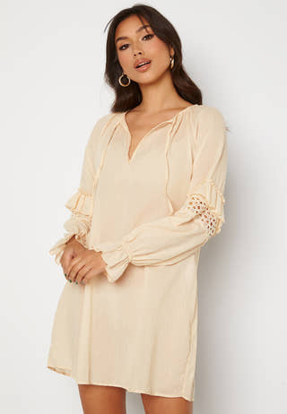 Ballon Sleeve Dress