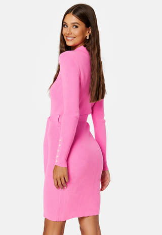 Clara Knitted Shirt Dress