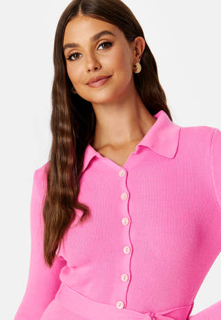 Clara Knitted Shirt Dress