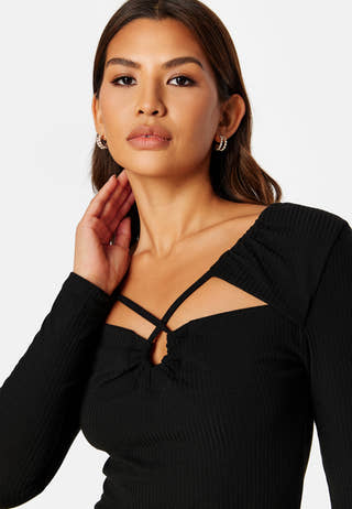 Julie Crossover L/S Dress