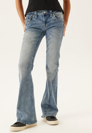 Crystal Joey LR Flare Big T Jeans