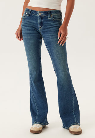 Joey Low Rise Flap Jeans