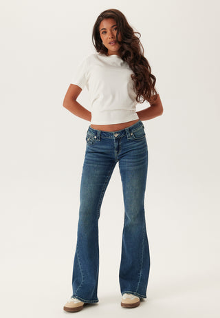 Joey Low Rise Flap Jeans