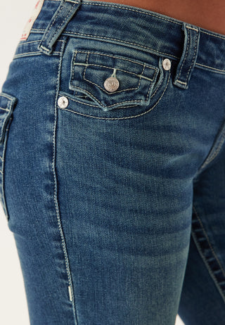 Joey Low Rise Flap Jeans