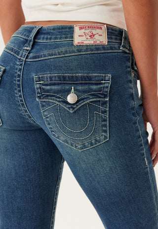 Joey Low Rise Flap Jeans