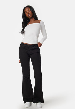 Joey Low Rise Flare Jeans