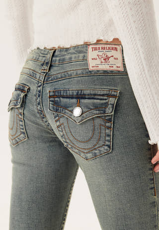 Joey Low Rise Flare Flap
