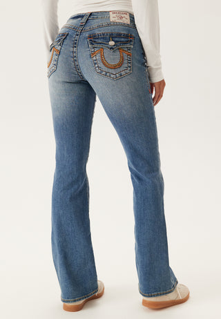 Rainbow Pocket Becca Mid Rise Bootcut Big T Jeans